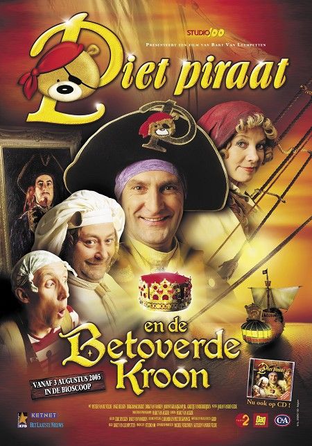 Piet Piraat en de Betoverde Kroon